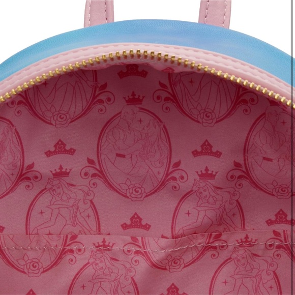 Disney Sleeping Beauty Scenes Loungefly Mini Backpack - Picture 7 of 8
